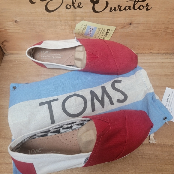 TOMS Classics Slip-On Men's size 10 - Picture 7 of 11